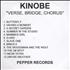 Kinobe Verse, Bridge, Chorus CD-R acetate UK KNBCRVE388548