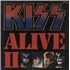 Kiss Alive II + Booklet + Tattoos - EX 2-LP vinyl set UK KIS2LAL860543