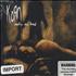 Korn Make Me Bad CD single Australian KORC5MA337924