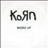 Korn Word Up CD-R acetate UK KORCRWO305836