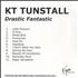 KT Tunstall Drastic Fantastic CD-R acetate US KT-CRDR459537