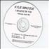 Kylie Minogue I Believe In You CD-R acetate Japanese KYLCRIB315132