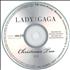 Lady Gaga Christmas Tree CD-R acetate US LGQCRCH633985