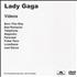 Lady Gaga Lady Gaga - Videos promo DVD-R UK LGQDRLA533577