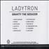 Ladytron Gravity The Seducer CD-R acetate US LYRCRGR557179