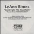 Leann Rimes Can't Fight The Moonlight CD-R acetate US LRICRCA226026