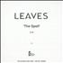 Leaves The Spell CD-R acetate UK EAVCRTH516860