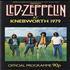 Led Zeppelin At Knebworth 1979 tour programme UK ZEPTRAT80553
