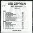 Led Zeppelin BBC Sessions cassette album US ZEPCLBB462559