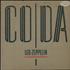Led Zeppelin Coda vinyl LP Japanese ZEPLPCO341467