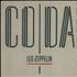 Led Zeppelin Coda vinyl LP Australian ZEPLPCO579539