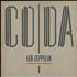 Led Zeppelin Coda vinyl LP Irish ZEPLPCO706174