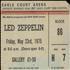 Led Zeppelin Earls Court 1975 concert ticket UK ZEPTIEA650619