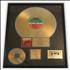 Led Zeppelin Remasters - Gold award disc US ZEPAWRE405043