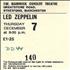 Led Zeppelin The Hardrock Concert Theatre, Manchester concert ticket UK ZEPTITH362549