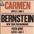Leonard Bernstein Bizet: Carmen Suites 1 & 2 / Grieg: Peer Gynt Suites 1 & 2 vinyl LP Israeli 5LBLPBI639027