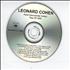 Leonard Cohen Field Commander Cohen Tour Of 1979 CD-R acetate US COHCRFI312217