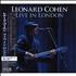 Leonard Cohen Live In London 2-CD album set Japanese COH2CLI466896