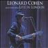 Leonard Cohen Selections From Live In London CD-R acetate US COHCRSE468473