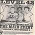 Level 42 Autographed Advert memorabilia UK L42MMAU259898