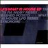 LFO What Is House EP CD single UK LFOC5WH419466