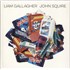 Liam Gallagher & John Squire Liam Gallagher John Squire - Split Blue & Red Vinyl vinyl LP UK