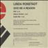 Linda Ronstadt Give Me A Reason CD single US LIRC5GI520381