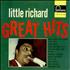 Little Richard Great Hits vinyl LP UK LTRLPGR470343