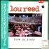 Lou Reed Live In Italy 2-LP vinyl set Japanese LOU2LLI192593