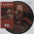 Louise Confessions + Autographed Art Print picture disc LP UK LSEPDCO873591