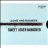 Love & Rockets Sweet Lover Hangover CD single US L&RC5SW84623