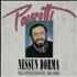 Luciano Pavarotti Nessun Dorma laserdisc UK