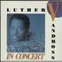 Luther Vandross In Concert tour programme UK LUTTRIN609940
