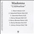 Madonna Celebration Remixes CD-R acetate US MADCRCE506767