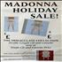 Madonna Holiday Sale! poster UK MADPOHO610469