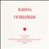 Madonna I'm Breathless - Promo CD album Japanese MADCDIM101095
