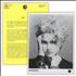 Madonna Madonna press pack US MADPPMA391781