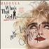 Madonna Who's That Girl - Autographed! vinyl LP UK MADLPWH326168