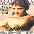 Madonna Who's That Girl book UK MADBKWH278472