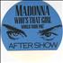 Madonna Who's That Girl tour pass UK MADTPWH350371