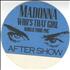 Madonna Who's That Girl tour pass UK MADTPWH376408