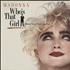 Madonna Who's That Girl vinyl LP US MADLPWH685857