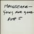 Maineeaxe Going For Gold - Test Pressing vinyl LP French NHILPGO601403