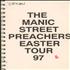 Manic Street Preachers Easter Tour - 1997 Tour Itinerary Itinerary UK MASITEA405042