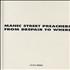 Manic Street Preachers From Despair To Where cassette single UK MASCSFR23301