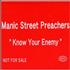 Manic Street Preachers Know Your Enemy cassette album Japanese MASCLKN180040