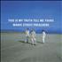 Manic Street Preachers This Is My Truth CD album US MASCDTH137234