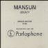 Mansun Legacy CD-R acetate UK M-SCRLE261218