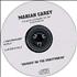 Mariah Carey Bringin' On The Heartbreak CD-R acetate US CRYCRBR247603