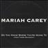 Mariah Carey Do You Know Where You're Going To CD single French CRYC5DO344550